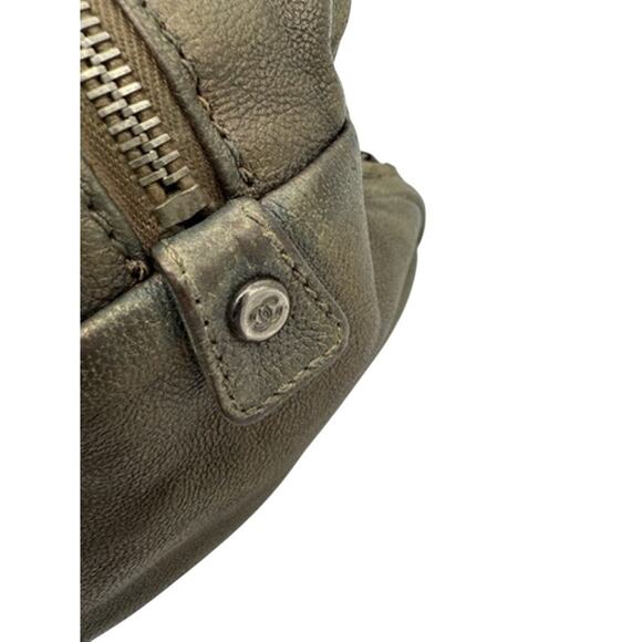 Chanel Goatskin Luxe Ligne Bowling Bag* Bronze Metallic*COA *sticker in tact - Picture 6 of 16